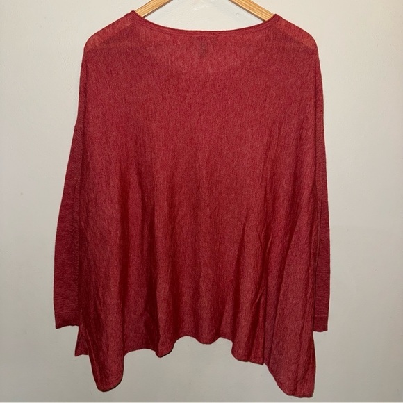 Eileen Fisher Merino Wool Alpaca Blend Sweater Size Small - Picture 5 of 7